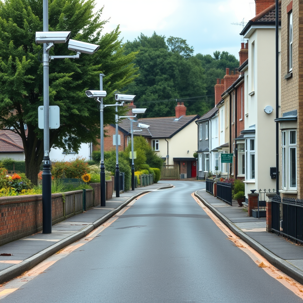 Why CCTV has suddenly appeared around a Newport village